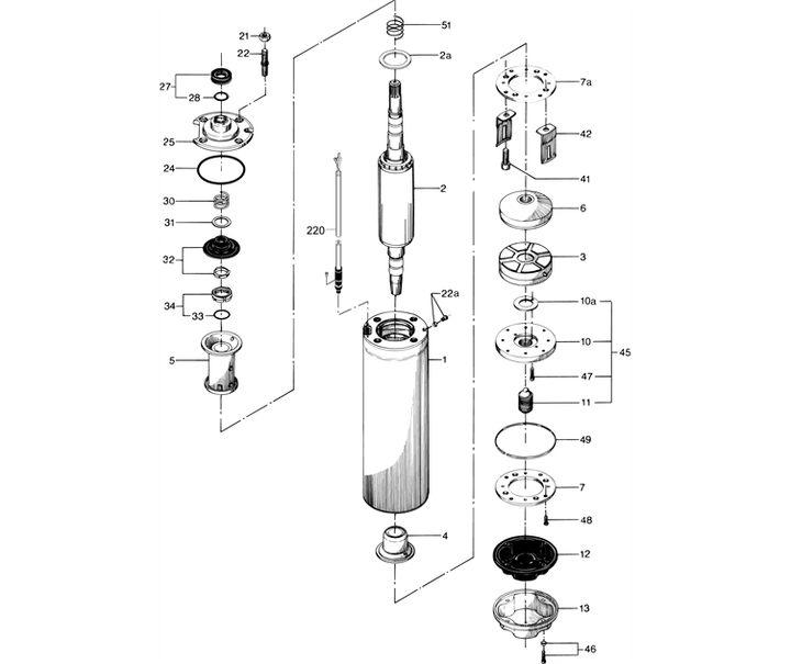 GRUNDFOS Unterwasserpumpe SP 60-11 Nr. 14A01911