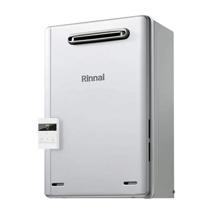 Rinnai Infinity Enjin Brennwert- da esterno – Gas-Durchlauferhitzer, 20 l/min, Flüssiggas, Energieeffizienzklasse A