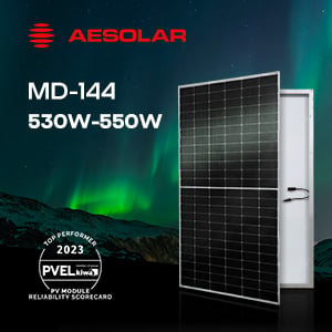 AE Solar Aurora AE545MD-144 545Wp Solarmodul
