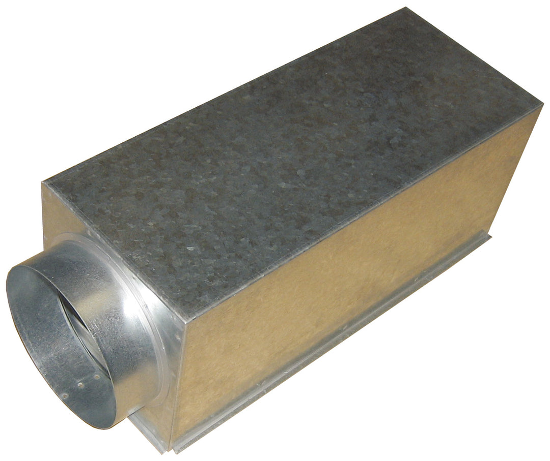 Escoclima Plenum-Anschlusskasten zum Anschrauben des Gitters, Stutzen seitlich 500x200x200 mm Ø 125 mm RM99504