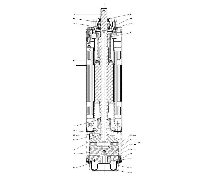 GRUNDFOS Unterwasserpumpe SP 95-2A Nr. 190169A2