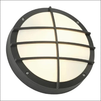 SLV 229085 BULAN GRID E27 CW anthracite IP55