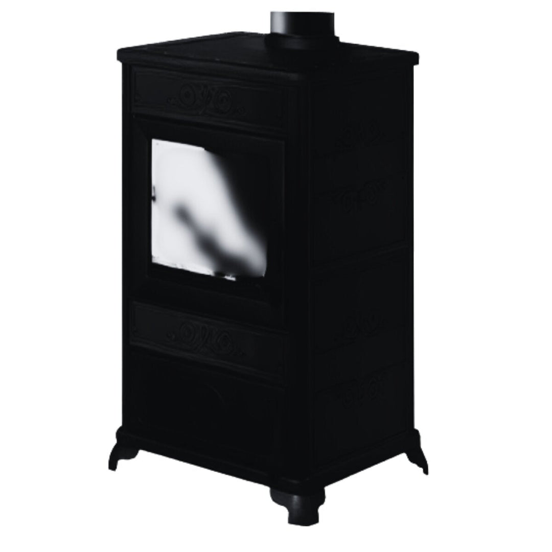 EK63 Gruppo Edilkamin – Holzofen, 11 kW, Taupe