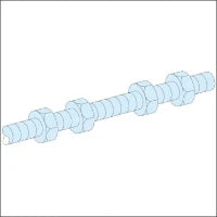 WOHNER 33217 Patroonlastscheider met behuizing