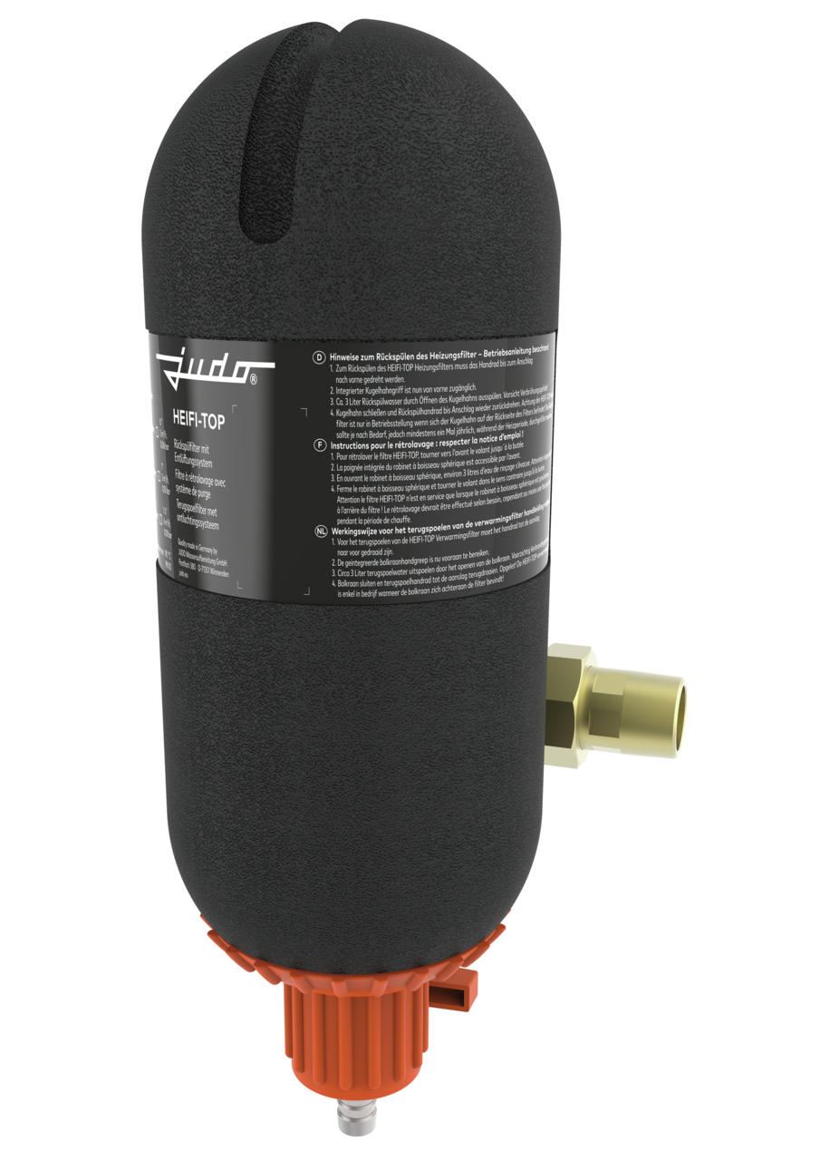 JUDO JHF-T 1", Rohranschluss 1" AG Rückspülfilter