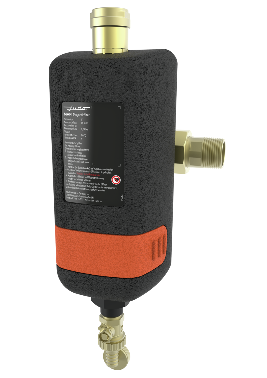 JUDO JMFI 1¼", Nenndurchfluss 2 m³/h Magnetitfilter