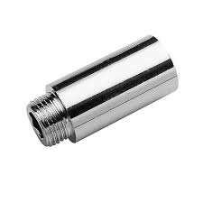 Albertoni Hahnverlängerung verchromt 1/2", Länge 8 cm