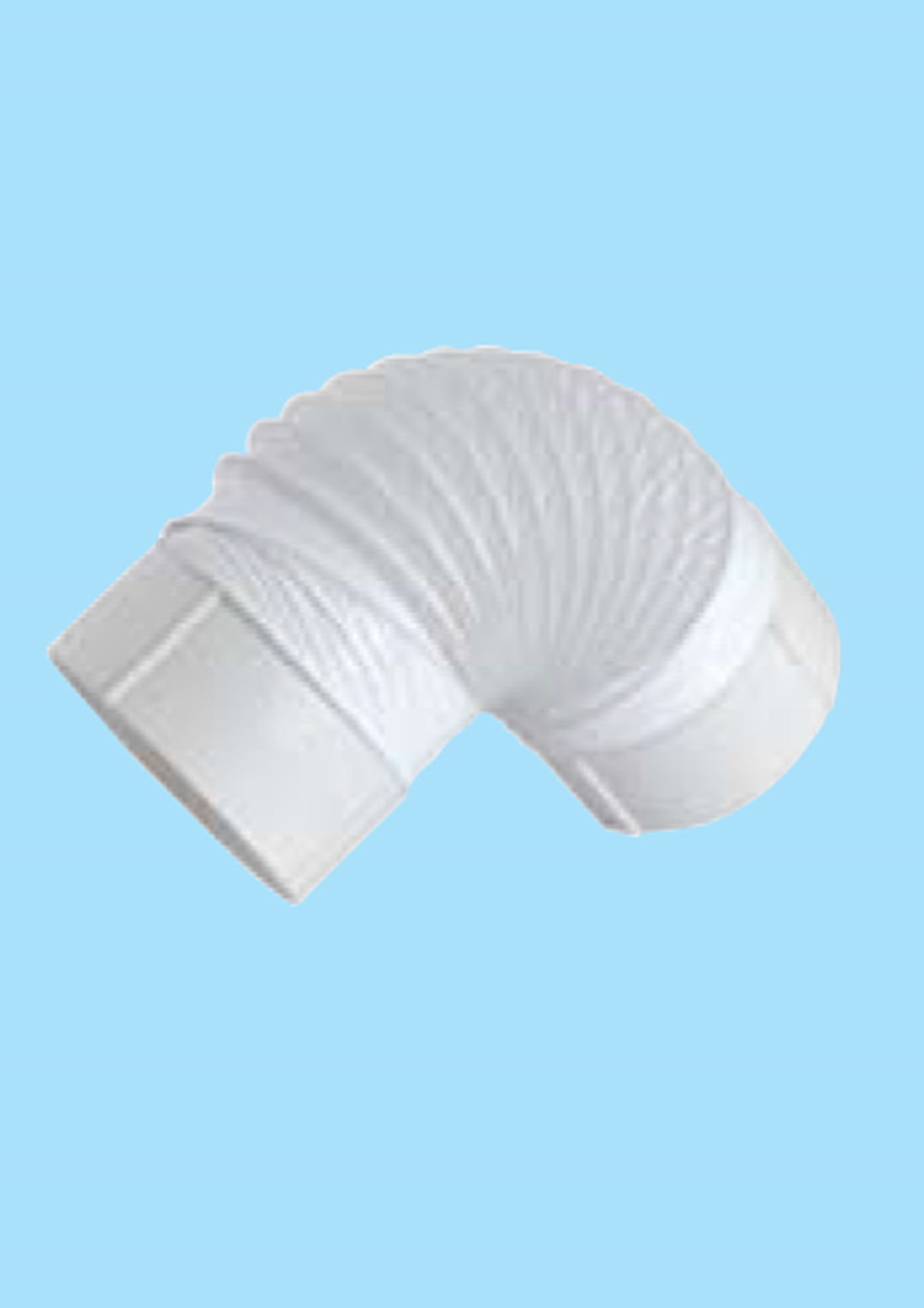 La Ventilazione flexibler Verbinder PVC Ø 100 mm