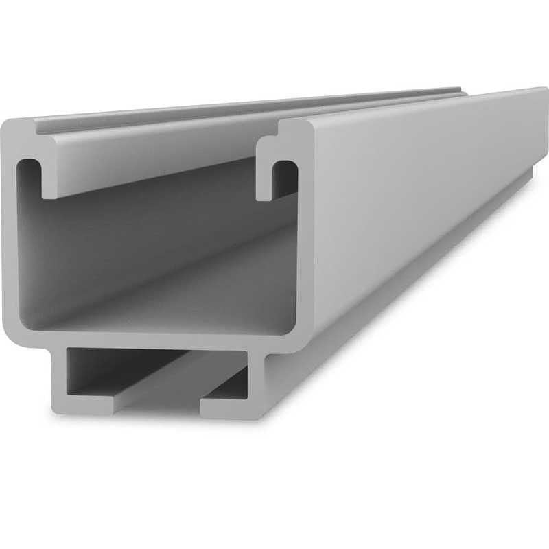 K2 Systems SolidRail Light 37 Montageschiene, 2,40 m, Aluminium