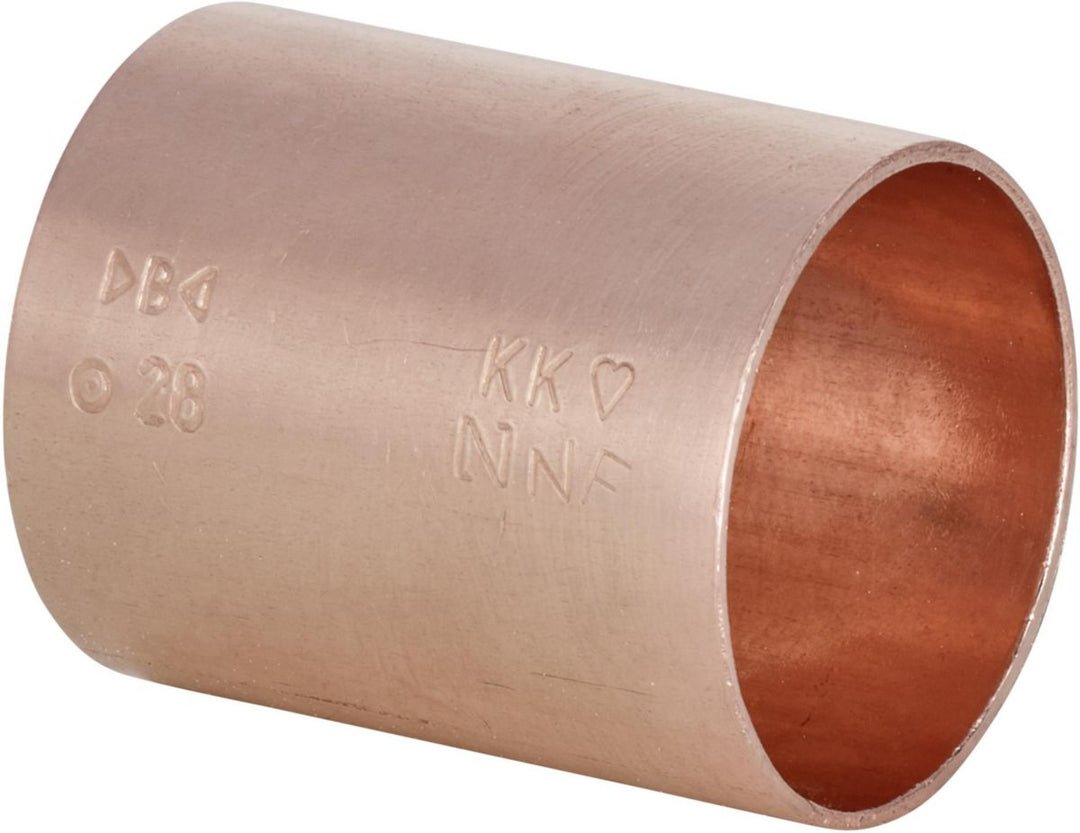 Altech Kupfer-Muffe 5270 Innen/Innen Ø 22 mm zum Löten, 25 Stück