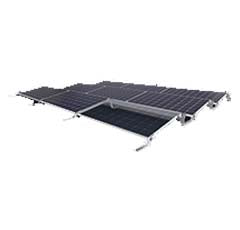 AeroCompact  CompactFlat SN 2 Klemmsystem für kurze Modulseiten mit Multikomponentenschienen