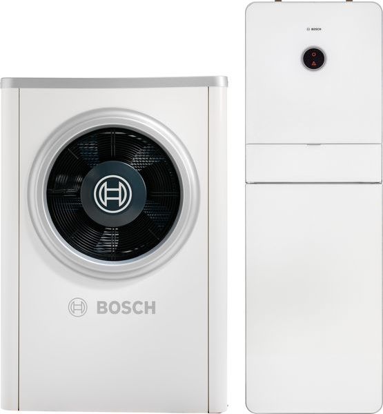 Bosch Luft/Wasser-Wärmepumpe CS7001iAW17ORMS, außen, solaroptim. – Bosch