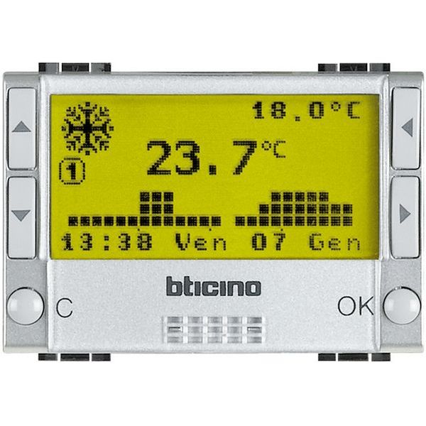Bticino Chronothermostat mit Display Tech UP – Bticino