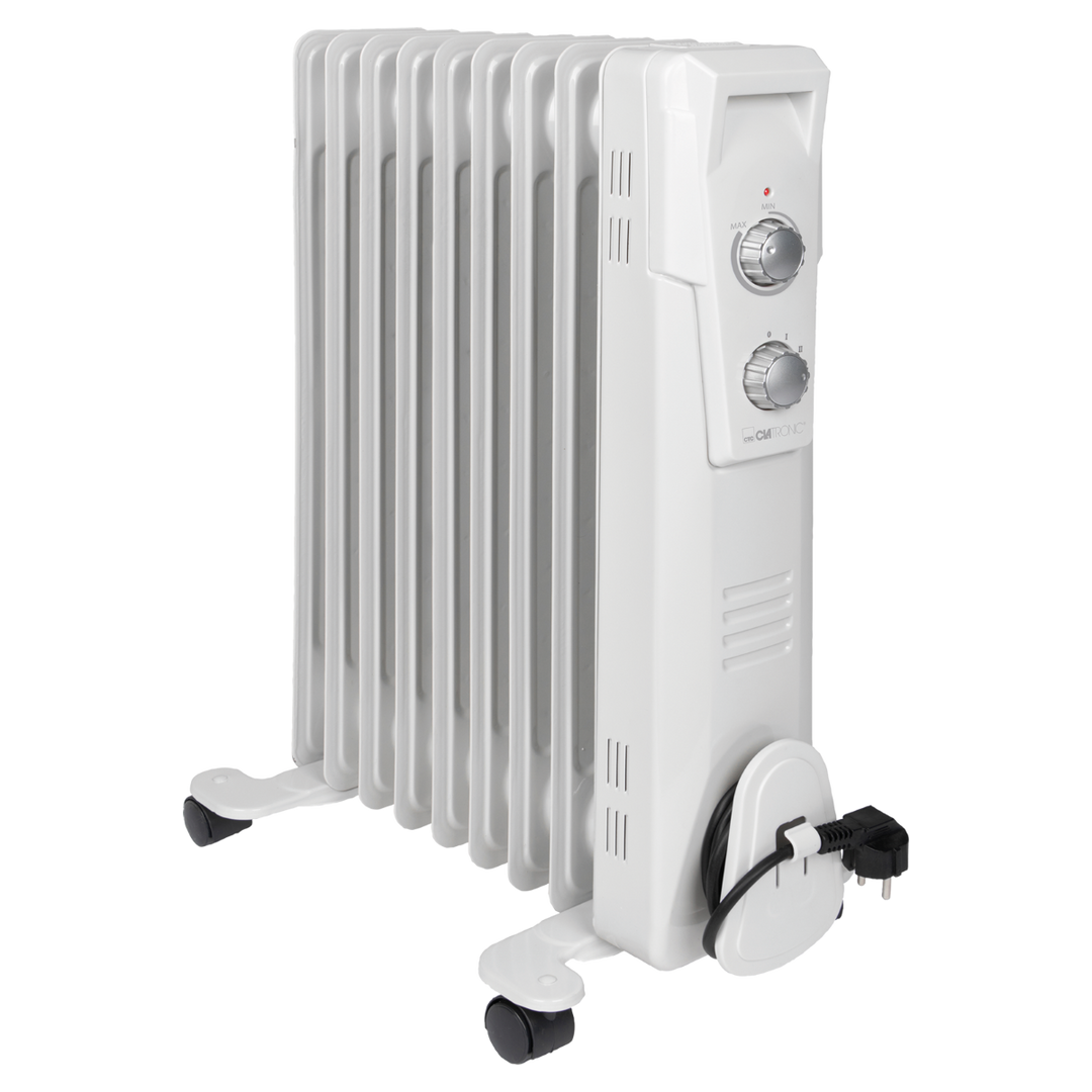 Clatronic Radiator RA 3736 Weiß 9 Rippen 2000W