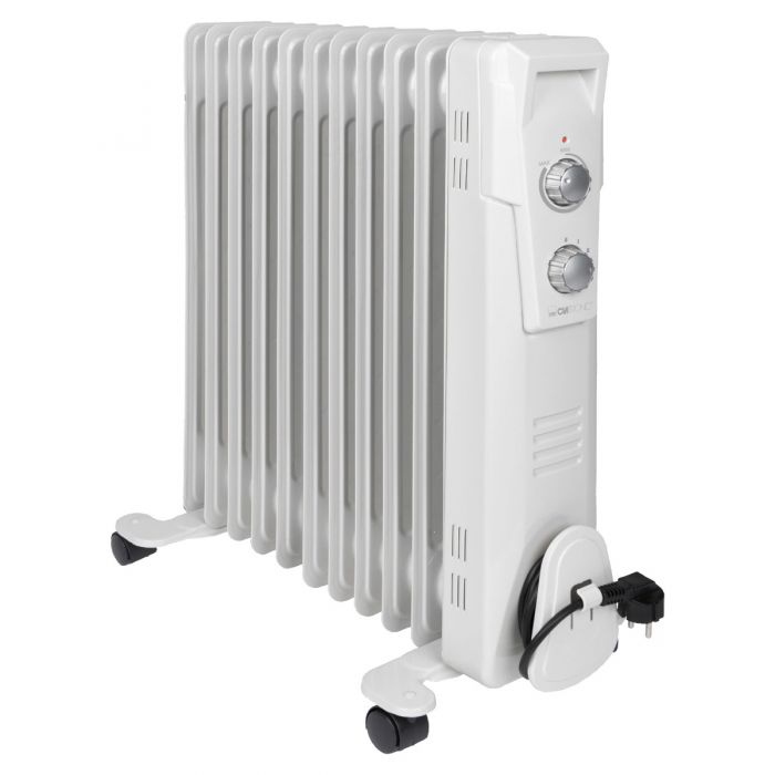 Clatronic Radiator RA 3737 Weiß 11 Rippen 2300W
