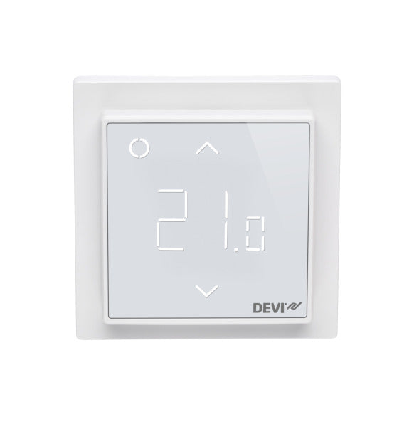 DEVI Raum- und Bodenthermostat DEVIreg Smart RAL9016 – DEVI