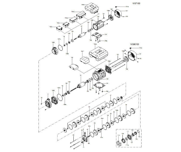 GRUNDFOS Blockpumpe CME 5-4 A-R-A-V-AQQV U-A-D-N - Art. 98395324