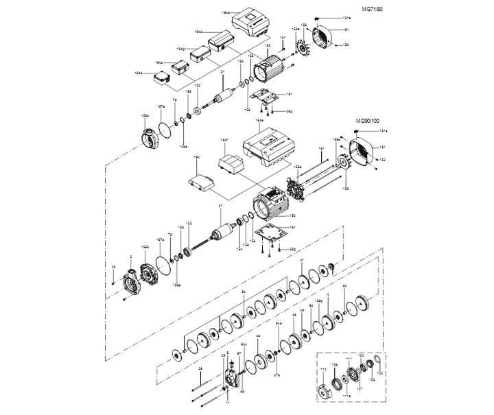 GRUNDFOS Blockpumpe CME 1-4 A-R-A-V-AQQV U-A-D-N - Art. 98394775