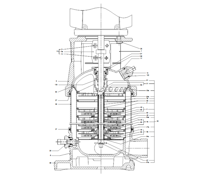 GRUNDFOS Kreiselpumpe CRT 2-15 A-P-A-E-AUUE - Art. 96100310