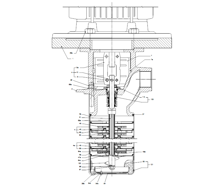 Grundfos Eintauchpumpe MTR 1-9/9 A-W-A-HUUV - Art. 98509369