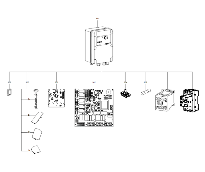 GRUNDFOS Doppelpumpenhebeanlage MOG.09.3.2 - Art. 97901125