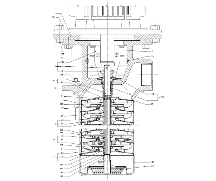 GRUNDFOS Eintauchpumpe MTR 10-2/2 A-W-A-HUUV - Art. 98441004