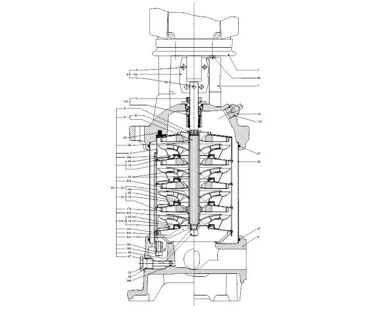 GRUNDFOS Kreiselpumpe CR 20-1 A-A-A-E-HQQE - Art. 96500338