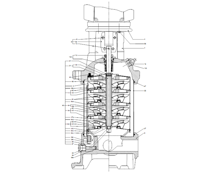 GRUNDFOS Kreiselpumpe CR 20-1 A-A-A-E-HQQE - Art. 96500338