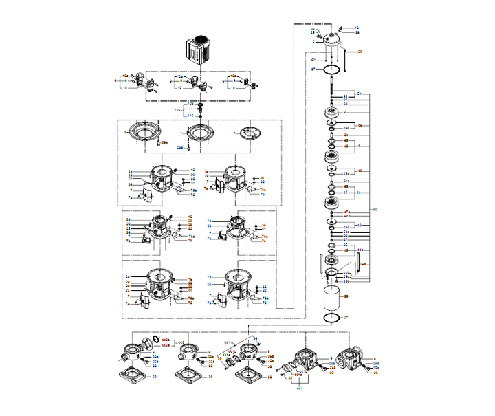 GRUNDFOS Kreiselpumpe CRI 15-10 A-P-A-E-HQQE - Art. 96501931