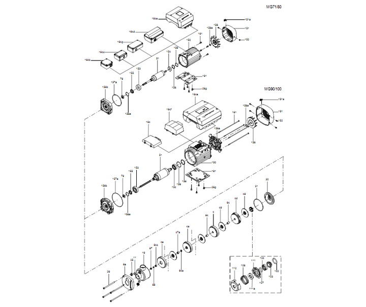 GRUNDFOS Blockpumpe CM 3-10 A-R-G-E-AQQE C1-A-A-N - Art. 92889502