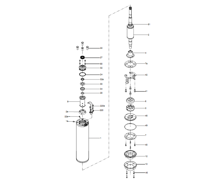 GRUNDFOS Unterwasserpumpen SPE 95-8 - Art. 99890646