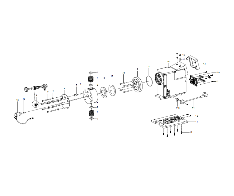 GRUNDFOS Digitale Dosierpumpe DDA 200-4 FCM-PV/T/C-F-32U3U3FG - Art. 99164234