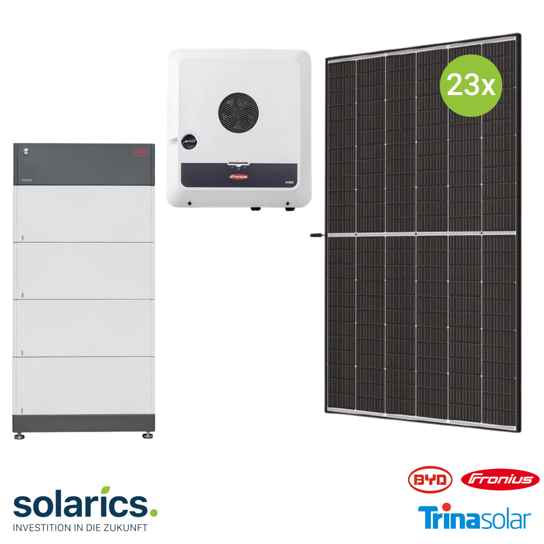 10kWp FRONIUS Solar-Komplettpaket mit Speicher – Fronius