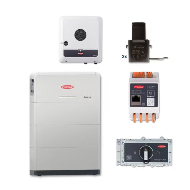 Fronius Reserva 9.5 + Fronius Symo GEN24 SC 8.0 Plus (Backup)