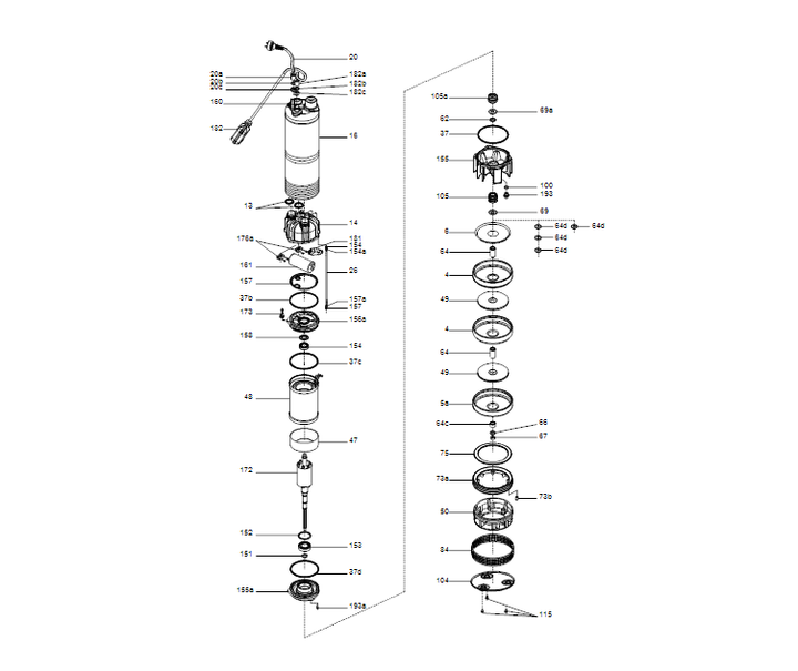 GRUNDFOS Unterwasserpumpe SPO 3-75 Art. 96587151