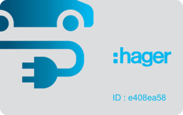Hager RFID Karten Set XEVA400 Set 20 f. Standardnutzer – Hager