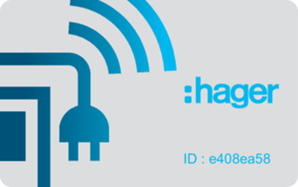 Hager RFID Karten Set XEVA420 Set 20 für witty flow – Hager