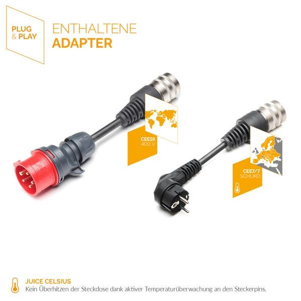 Juice Ladestation Wallbox Booster 3 air Basic Set