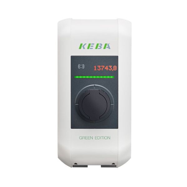 KEBA Ladestation Wallbox x-series EN Type2 Steckdose 22kW-4G-RFIDMID – KEBA