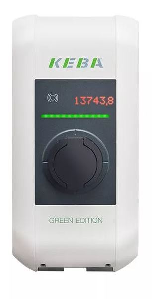 KEBA Wallbox x-series EN Type2 Socket 22kW RFID – KEBA