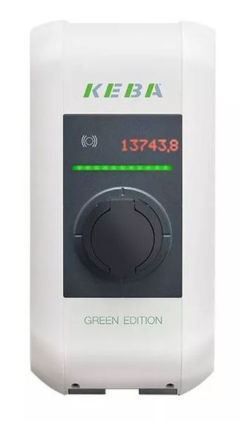 KEBA Wallbox x-series EN Type2 Socket 22kW RFID MID – KEBA