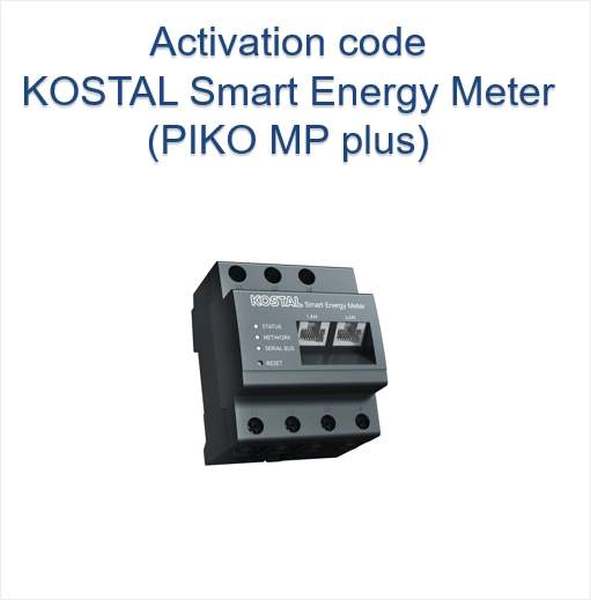 Kostal Aktivierungscode Smart Energy Meter (PIKO MP plus) – Kostal