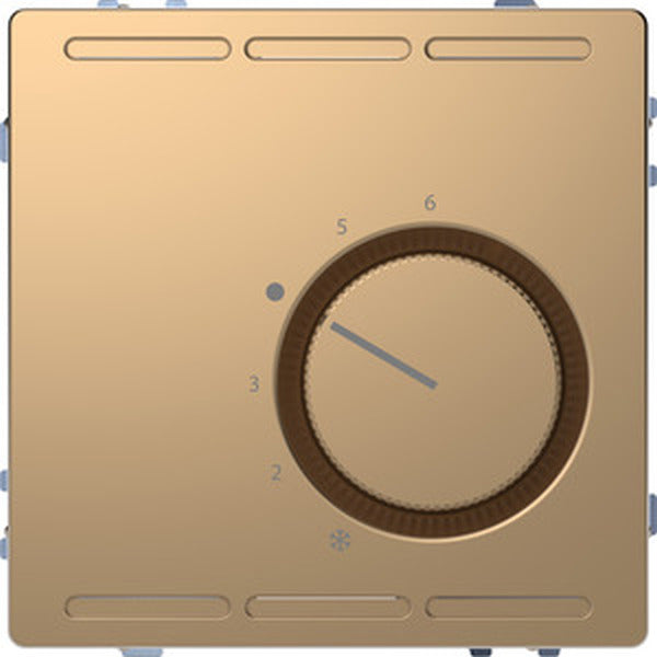 Merten Raumtemperaturregler 230V Champagnermetallic System Design – Merten