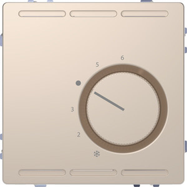 Merten Raumtemperaturregler 24V Champagnermetallic System Design – Merten