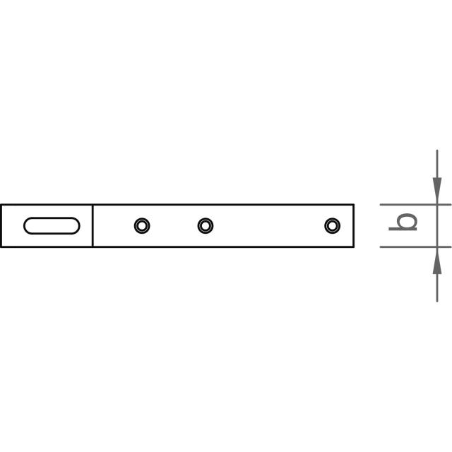 Novotegra Dachhaken-Set Schiefer C-Form V2A