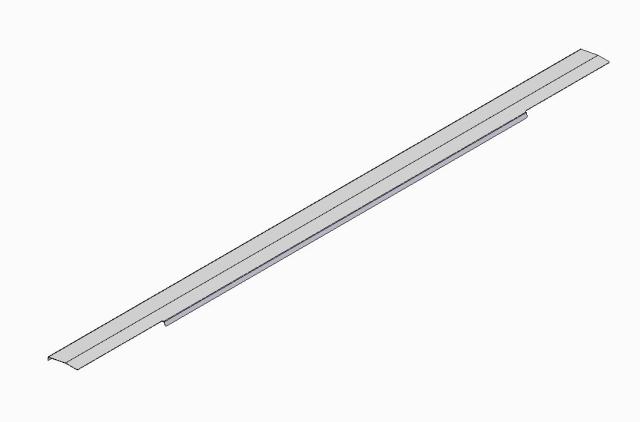 Novotegra Deckel Kabelkanal 1250mm