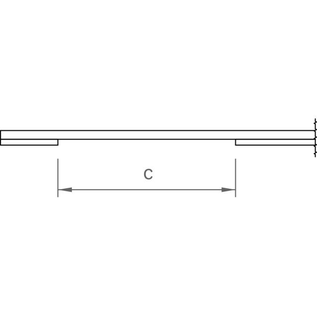 Novotegra Flachdach I/II Grundschiene 150-30 QE 2,20m