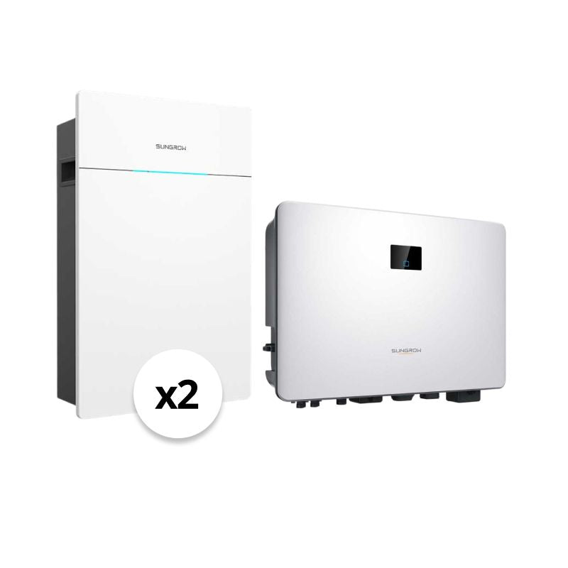 SUNGROW – Pack Monophasé onduleur 6 kVA + 2 Batteries SUNGROW - 10.24 kWh