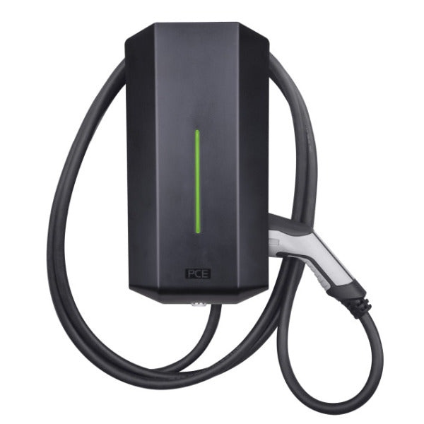 PC Electric Ladestation Wallbox GLB 22kW 5m Kabel Typ2 + DC-RCM