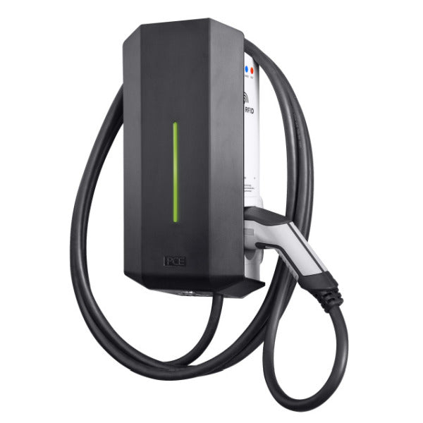 PC Electric Ladestation Wallbox GLB 22kW 5m Kabel Typ2 + DC-RCM